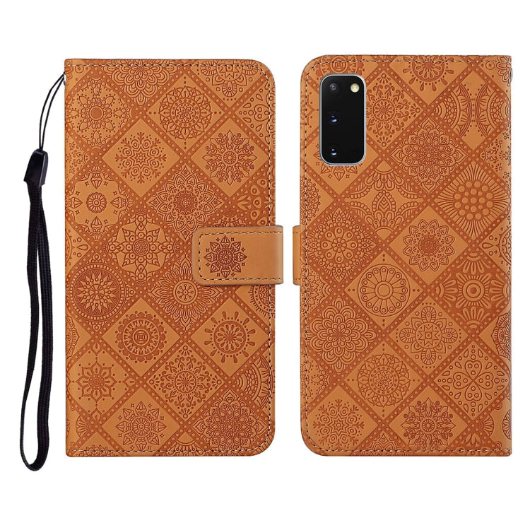 Ethnic Style Embossed Pattern Horizontal Flip Leather Case with Holder & Card Slots & Wallet & Lanyard, For Samsung Galaxy S20, For Samsung Galaxy S20 FE, For Samsung Galaxy S20+, For Samsung Galaxy S20 Ultra, For Samsung Galaxy Galaxy S21 5G          ...