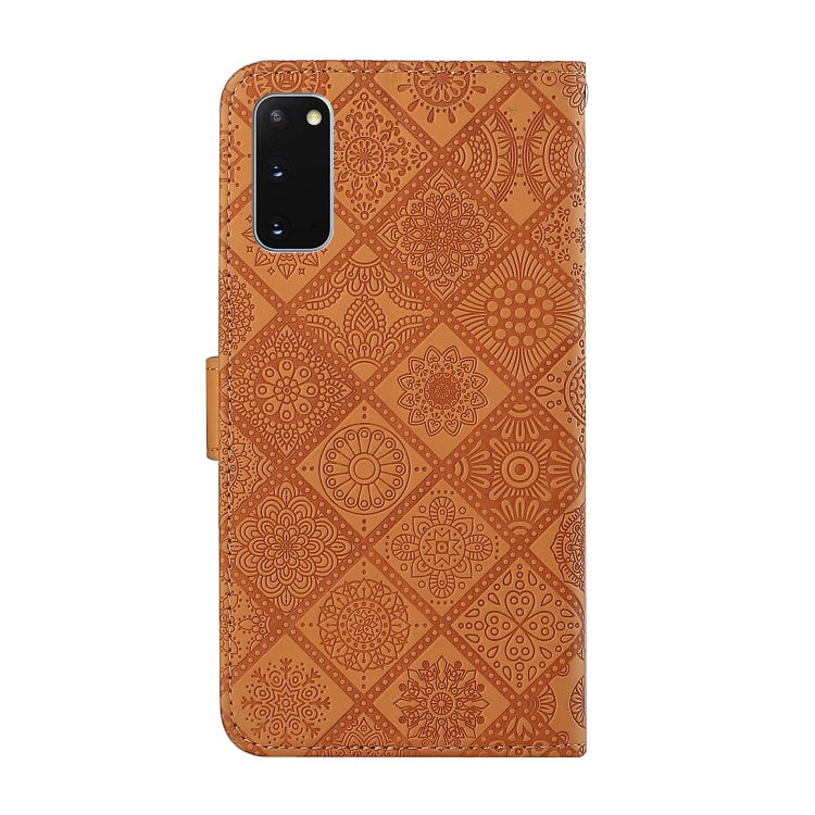 Ethnic Style Embossed Pattern Horizontal Flip Leather Case with Holder & Card Slots & Wallet & Lanyard, For Samsung Galaxy S20, For Samsung Galaxy S20 FE, For Samsung Galaxy S20+, For Samsung Galaxy S20 Ultra, For Samsung Galaxy Galaxy S21 5G          ...