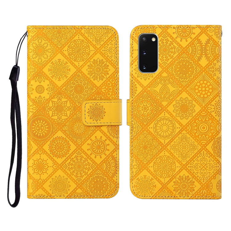 Ethnic Style Embossed Pattern Horizontal Flip Leather Case with Holder & Card Slots & Wallet & Lanyard, For Samsung Galaxy S20, For Samsung Galaxy S20 FE, For Samsung Galaxy S20+, For Samsung Galaxy S20 Ultra, For Samsung Galaxy Galaxy S21 5G          ...