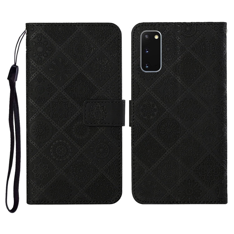 Ethnic Style Embossed Pattern Horizontal Flip Leather Case with Holder & Card Slots & Wallet & Lanyard, For Samsung Galaxy S20, For Samsung Galaxy S20 FE, For Samsung Galaxy S20+, For Samsung Galaxy S20 Ultra, For Samsung Galaxy Galaxy S21 5G          ...
