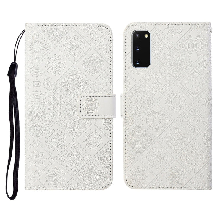 Ethnic Style Embossed Pattern Horizontal Flip Leather Case with Holder & Card Slots & Wallet & Lanyard, For Samsung Galaxy S20, For Samsung Galaxy S20 FE, For Samsung Galaxy S20+, For Samsung Galaxy S20 Ultra, For Samsung Galaxy Galaxy S21 5G          ...