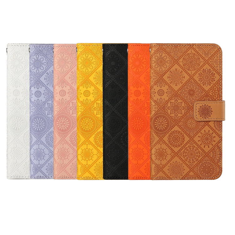Ethnic Style Embossed Pattern Horizontal Flip Leather Case with Holder & Card Slots & Wallet & Lanyard, For Samsung Galaxy S20, For Samsung Galaxy S20 FE, For Samsung Galaxy S20+, For Samsung Galaxy S20 Ultra, For Samsung Galaxy Galaxy S21 5G          ...