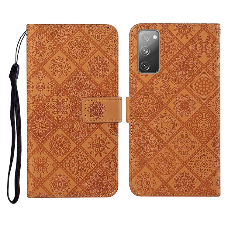 Ethnic Style Embossed Pattern Horizontal Flip Leather Case with Holder & Card Slots & Wallet & Lanyard, For Samsung Galaxy S20, For Samsung Galaxy S20 FE, For Samsung Galaxy S20+, For Samsung Galaxy S20 Ultra, For Samsung Galaxy Galaxy S21 5G          ...