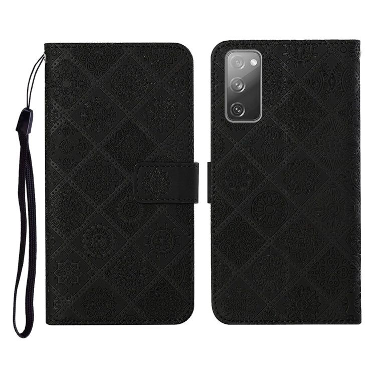 Ethnic Style Embossed Pattern Horizontal Flip Leather Case with Holder & Card Slots & Wallet & Lanyard, For Samsung Galaxy S20, For Samsung Galaxy S20 FE, For Samsung Galaxy S20+, For Samsung Galaxy S20 Ultra, For Samsung Galaxy Galaxy S21 5G          ...