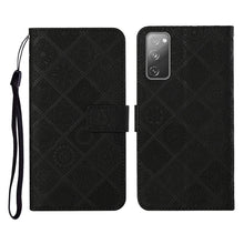 Load image into Gallery viewer, Ethnic Style Embossed Pattern Horizontal Flip Leather Case with Holder &amp; Card Slots &amp; Wallet &amp; Lanyard, For Samsung Galaxy S20, For Samsung Galaxy S20 FE, For Samsung Galaxy S20+, For Samsung Galaxy S20 Ultra, For Samsung Galaxy Galaxy S21 5G          ...