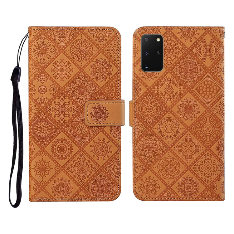 Ethnic Style Embossed Pattern Horizontal Flip Leather Case with Holder & Card Slots & Wallet & Lanyard, For Samsung Galaxy S20, For Samsung Galaxy S20 FE, For Samsung Galaxy S20+, For Samsung Galaxy S20 Ultra, For Samsung Galaxy Galaxy S21 5G          ...