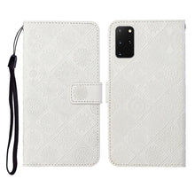Load image into Gallery viewer, Ethnic Style Embossed Pattern Horizontal Flip Leather Case with Holder &amp; Card Slots &amp; Wallet &amp; Lanyard, For Samsung Galaxy S20, For Samsung Galaxy S20 FE, For Samsung Galaxy S20+, For Samsung Galaxy S20 Ultra, For Samsung Galaxy Galaxy S21 5G          ...