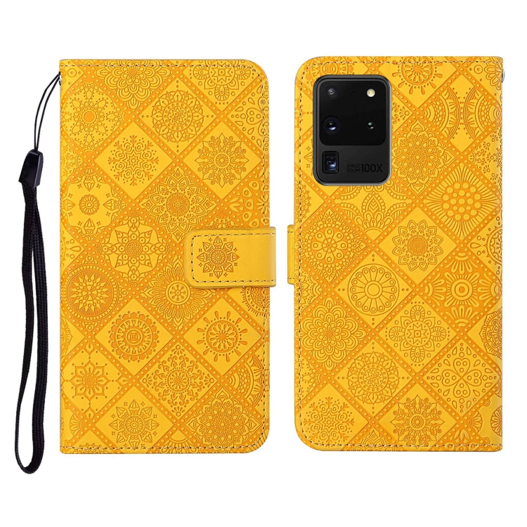 Ethnic Style Embossed Pattern Horizontal Flip Leather Case with Holder & Card Slots & Wallet & Lanyard, For Samsung Galaxy S20, For Samsung Galaxy S20 FE, For Samsung Galaxy S20+, For Samsung Galaxy S20 Ultra, For Samsung Galaxy Galaxy S21 5G          ...