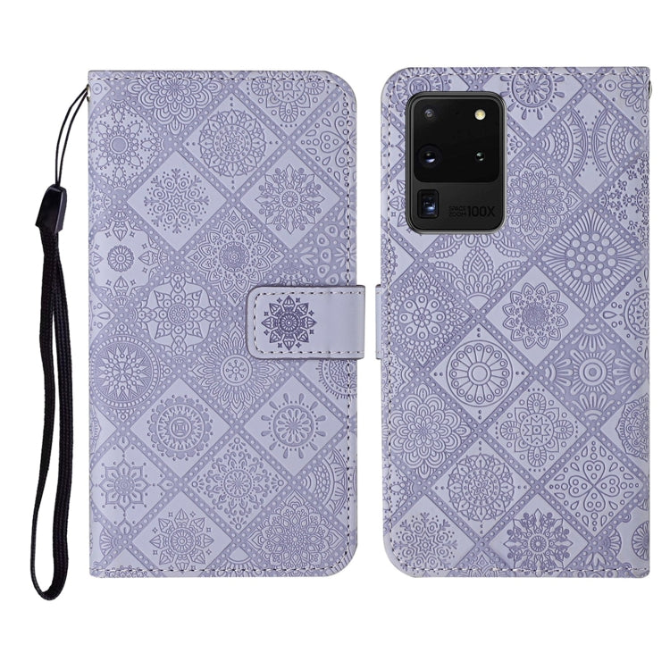 Ethnic Style Embossed Pattern Horizontal Flip Leather Case with Holder & Card Slots & Wallet & Lanyard, For Samsung Galaxy S20, For Samsung Galaxy S20 FE, For Samsung Galaxy S20+, For Samsung Galaxy S20 Ultra, For Samsung Galaxy Galaxy S21 5G          ...