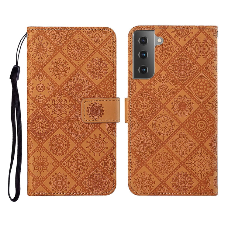 Ethnic Style Embossed Pattern Horizontal Flip Leather Case with Holder & Card Slots & Wallet & Lanyard, For Samsung Galaxy S20, For Samsung Galaxy S20 FE, For Samsung Galaxy S20+, For Samsung Galaxy S20 Ultra, For Samsung Galaxy Galaxy S21 5G          ...