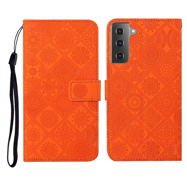 Ethnic Style Embossed Pattern Horizontal Flip Leather Case with Holder & Card Slots & Wallet & Lanyard, For Samsung Galaxy S20, For Samsung Galaxy S20 FE, For Samsung Galaxy S20+, For Samsung Galaxy S20 Ultra, For Samsung Galaxy Galaxy S21 5G          ...
