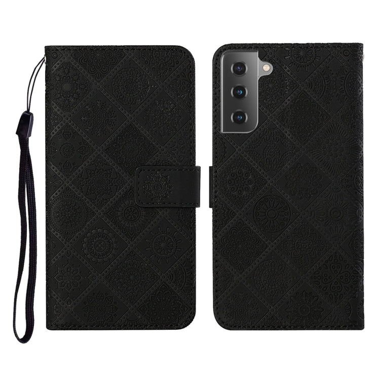 Ethnic Style Embossed Pattern Horizontal Flip Leather Case with Holder & Card Slots & Wallet & Lanyard, For Samsung Galaxy S20, For Samsung Galaxy S20 FE, For Samsung Galaxy S20+, For Samsung Galaxy S20 Ultra, For Samsung Galaxy Galaxy S21 5G          ...