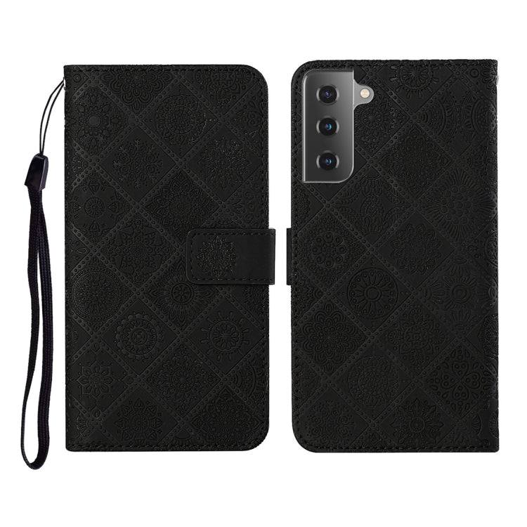 Ethnic Style Embossed Pattern Horizontal Flip Leather Case with Holder & Card Slots & Wallet & Lanyard, For Samsung Galaxy S20, For Samsung Galaxy S20 FE, For Samsung Galaxy S20+, For Samsung Galaxy S20 Ultra, For Samsung Galaxy Galaxy S21 5G          ...