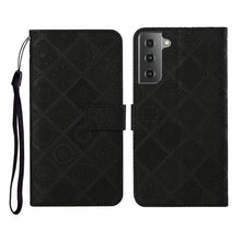 Load image into Gallery viewer, Ethnic Style Embossed Pattern Horizontal Flip Leather Case with Holder &amp; Card Slots &amp; Wallet &amp; Lanyard, For Samsung Galaxy S20, For Samsung Galaxy S20 FE, For Samsung Galaxy S20+, For Samsung Galaxy S20 Ultra, For Samsung Galaxy Galaxy S21 5G          ...
