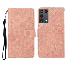 Load image into Gallery viewer, Ethnic Style Embossed Pattern Horizontal Flip Leather Case with Holder &amp; Card Slots &amp; Wallet &amp; Lanyard, For Samsung Galaxy S21Ultra 5G, For Samsung Galaxy A02s (US Version)