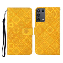 Load image into Gallery viewer, Ethnic Style Embossed Pattern Horizontal Flip Leather Case with Holder &amp; Card Slots &amp; Wallet &amp; Lanyard, For Samsung Galaxy S21Ultra 5G, For Samsung Galaxy A02s (US Version)