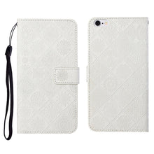 Load image into Gallery viewer, Ethnic Style Embossed Pattern Horizontal Flip Leather Case with Holder &amp; Card Slots &amp; Wallet &amp; Lanyard, For iPhone 6, For iPhone 6 Plus, For iPhone 8 Plus / 7 Plus, For iPhone 11, For iPhone 11 Pro, For iPhone 11 Pro Max