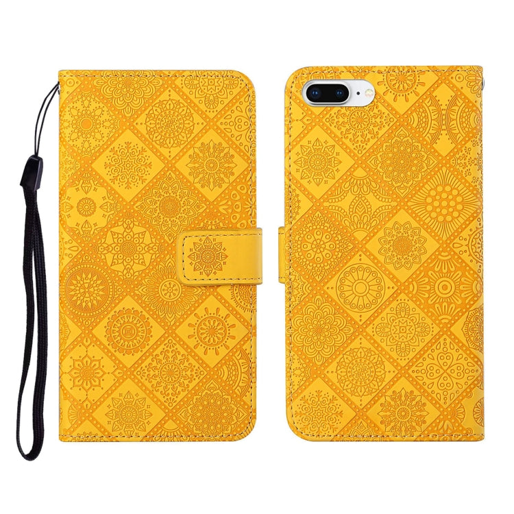 Ethnic Style Embossed Pattern Horizontal Flip Leather Case with Holder & Card Slots & Wallet & Lanyard, For iPhone 6, For iPhone 6 Plus, For iPhone 8 Plus / 7 Plus, For iPhone 11, For iPhone 11 Pro, For iPhone 11 Pro Max