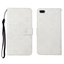 Load image into Gallery viewer, Ethnic Style Embossed Pattern Horizontal Flip Leather Case with Holder &amp; Card Slots &amp; Wallet &amp; Lanyard, For iPhone 6, For iPhone 6 Plus, For iPhone 8 Plus / 7 Plus, For iPhone 11, For iPhone 11 Pro, For iPhone 11 Pro Max