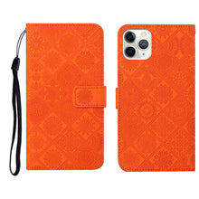 Load image into Gallery viewer, Ethnic Style Embossed Pattern Horizontal Flip Leather Case with Holder &amp; Card Slots &amp; Wallet &amp; Lanyard, For iPhone 6, For iPhone 6 Plus, For iPhone 8 Plus / 7 Plus, For iPhone 11, For iPhone 11 Pro, For iPhone 11 Pro Max