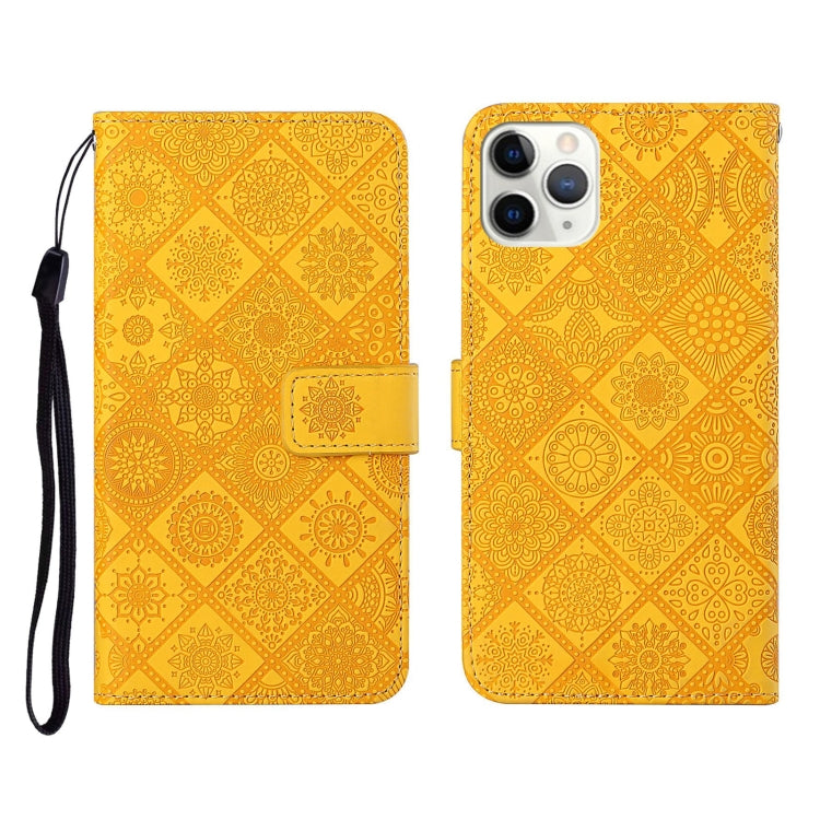 Ethnic Style Embossed Pattern Horizontal Flip Leather Case with Holder & Card Slots & Wallet & Lanyard, For iPhone 6, For iPhone 6 Plus, For iPhone 8 Plus / 7 Plus, For iPhone 11, For iPhone 11 Pro, For iPhone 11 Pro Max
