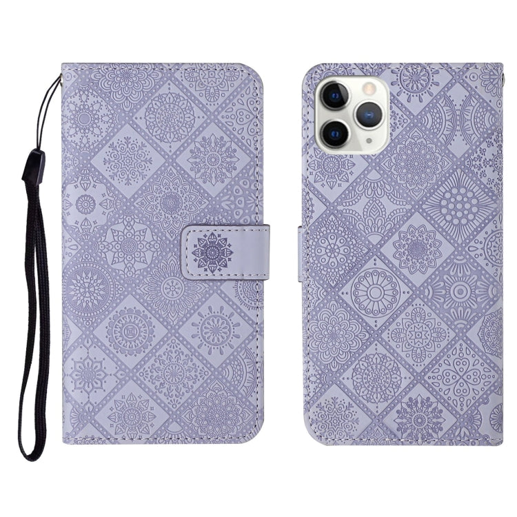 Ethnic Style Embossed Pattern Horizontal Flip Leather Case with Holder & Card Slots & Wallet & Lanyard, For iPhone 6, For iPhone 6 Plus, For iPhone 8 Plus / 7 Plus, For iPhone 11, For iPhone 11 Pro, For iPhone 11 Pro Max