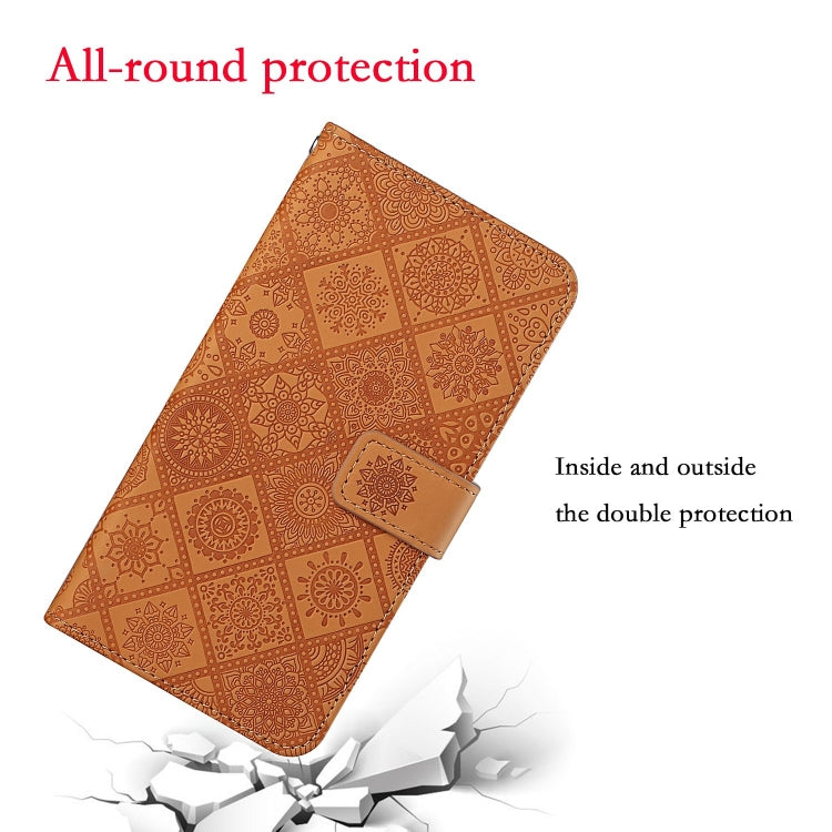 Ethnic Style Embossed Pattern Horizontal Flip Leather Case with Holder & Card Slots & Wallet & Lanyard, For iPhone 12, For iPhone 12 Mini, For iPhone 12 Pro Max, For iPhone SE 2022 / SE 2020 / 8 / 7, For iPhone XR, For iPhone XS Max