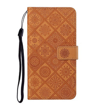 Load image into Gallery viewer, Ethnic Style Embossed Pattern Horizontal Flip Leather Case with Holder &amp; Card Slots &amp; Wallet &amp; Lanyard, For iPhone XS / X