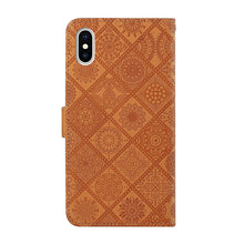 Load image into Gallery viewer, Ethnic Style Embossed Pattern Horizontal Flip Leather Case with Holder &amp; Card Slots &amp; Wallet &amp; Lanyard, For iPhone XS / X