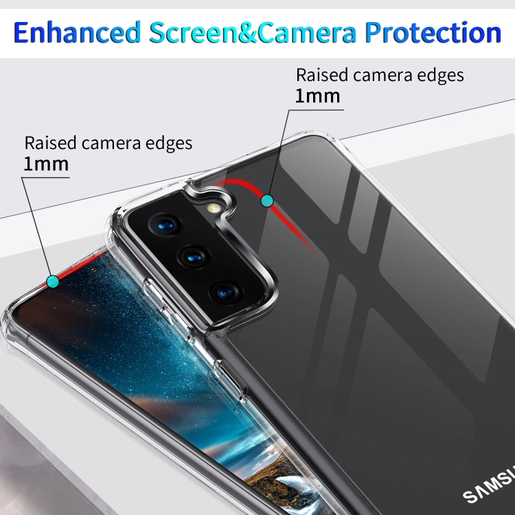 Shockproof Thickening Acrylic Protective Case, For Samsung Galaxy S21 5G, For Samsung Galaxy S21+ 5G, For Samsung Galaxy S21 Ultra 5G