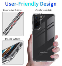 Load image into Gallery viewer, Shockproof Thickening Acrylic Protective Case, For Samsung Galaxy S21 5G, For Samsung Galaxy S21+ 5G, For Samsung Galaxy S21 Ultra 5G