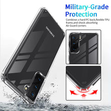 Load image into Gallery viewer, Shockproof Thickening Acrylic Protective Case, For Samsung Galaxy S21 5G, For Samsung Galaxy S21+ 5G, For Samsung Galaxy S21 Ultra 5G