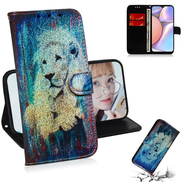 Colored Drawing Pattern Colorful Magnetic Buckle Horizontal Flip PU Leather Case with Holder & Card Slots & Wallet & Lanyard