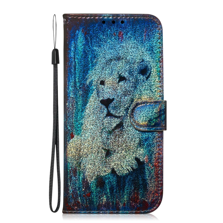 Colored Drawing Pattern Colorful Magnetic Buckle Horizontal Flip PU Leather Case with Holder & Card Slots & Wallet & Lanyard