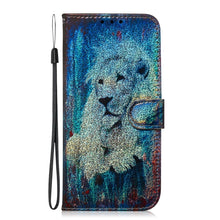 Load image into Gallery viewer, Colored Drawing Pattern Colorful Magnetic Buckle Horizontal Flip PU Leather Case with Holder &amp; Card Slots &amp; Wallet &amp; Lanyard