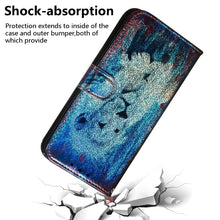 Load image into Gallery viewer, Colored Drawing Pattern Colorful Magnetic Buckle Horizontal Flip PU Leather Case with Holder &amp; Card Slots &amp; Wallet &amp; Lanyard