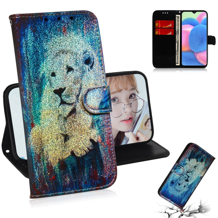 Colored Drawing Pattern Colorful Magnetic Buckle Horizontal Flip PU Leather Case with Holder & Card Slots & Wallet & Lanyard