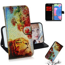 Load image into Gallery viewer, Colored Drawing Pattern Colorful Magnetic Buckle Horizontal Flip PU Leather Case with Holder &amp; Card Slots &amp; Wallet &amp; Lanyard