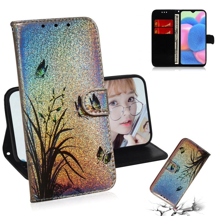 Colored Drawing Pattern Colorful Magnetic Buckle Horizontal Flip PU Leather Case with Holder & Card Slots & Wallet & Lanyard