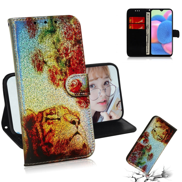 Colored Drawing Pattern Colorful Magnetic Buckle Horizontal Flip PU Leather Case with Holder & Card Slots & Wallet & Lanyard