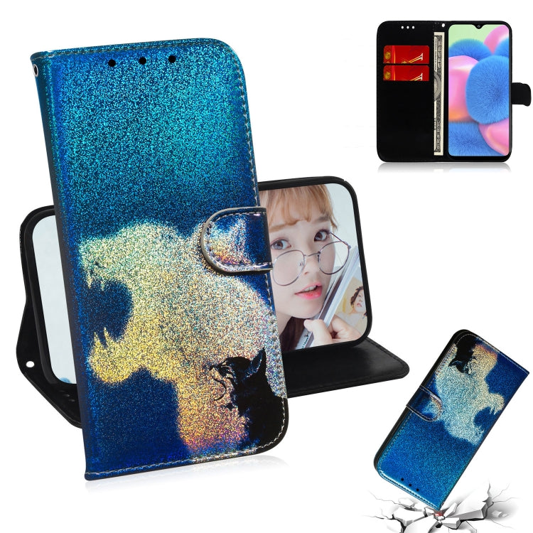 Colored Drawing Pattern Colorful Magnetic Buckle Horizontal Flip PU Leather Case with Holder & Card Slots & Wallet & Lanyard