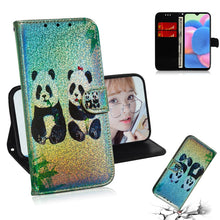 Load image into Gallery viewer, Colored Drawing Pattern Colorful Magnetic Buckle Horizontal Flip PU Leather Case with Holder &amp; Card Slots &amp; Wallet &amp; Lanyard