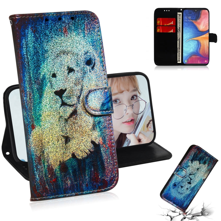Colored Drawing Pattern Colorful Magnetic Buckle Horizontal Flip PU Leather Case with Holder & Card Slots & Wallet & Lanyard