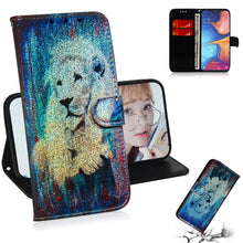 Load image into Gallery viewer, Colored Drawing Pattern Colorful Magnetic Buckle Horizontal Flip PU Leather Case with Holder &amp; Card Slots &amp; Wallet &amp; Lanyard