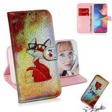 Load image into Gallery viewer, Colored Drawing Pattern Colorful Magnetic Buckle Horizontal Flip PU Leather Case with Holder &amp; Card Slots &amp; Wallet &amp; Lanyard