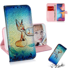 Load image into Gallery viewer, Colored Drawing Pattern Colorful Magnetic Buckle Horizontal Flip PU Leather Case with Holder &amp; Card Slots &amp; Wallet &amp; Lanyard