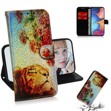 Load image into Gallery viewer, Colored Drawing Pattern Colorful Magnetic Buckle Horizontal Flip PU Leather Case with Holder &amp; Card Slots &amp; Wallet &amp; Lanyard