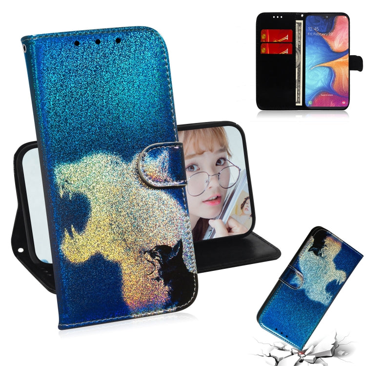 Colored Drawing Pattern Colorful Magnetic Buckle Horizontal Flip PU Leather Case with Holder & Card Slots & Wallet & Lanyard