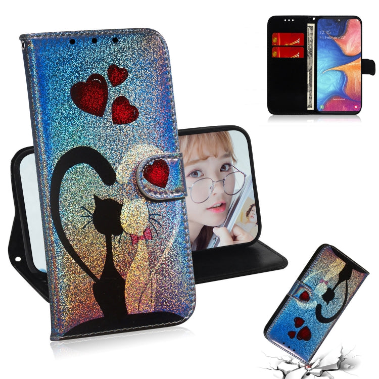 Colored Drawing Pattern Colorful Magnetic Buckle Horizontal Flip PU Leather Case with Holder & Card Slots & Wallet & Lanyard