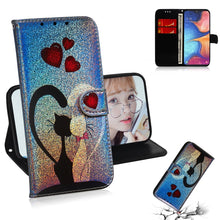 Load image into Gallery viewer, Colored Drawing Pattern Colorful Magnetic Buckle Horizontal Flip PU Leather Case with Holder &amp; Card Slots &amp; Wallet &amp; Lanyard